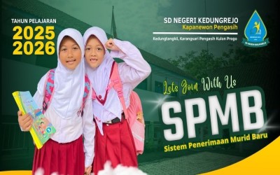Sistem Penerimaan Murid Baru (SPMB) SD Negeri Kedungrejo Tahun 2025